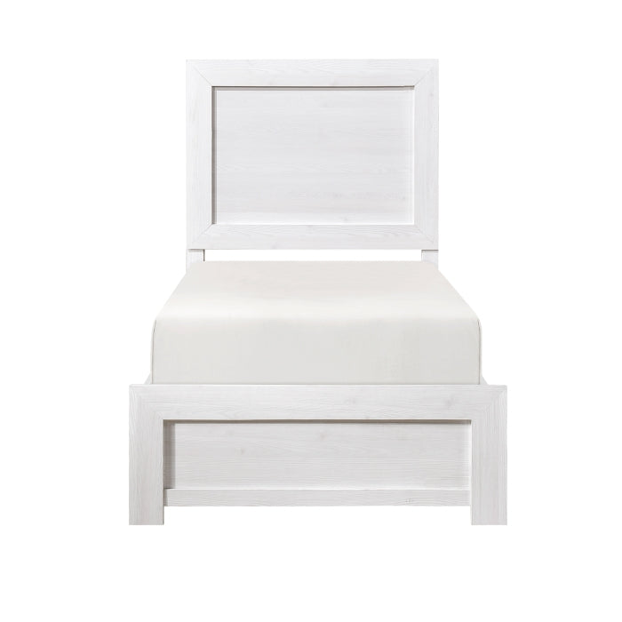 Corbin Twin Bed WHITE