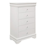 Lana 5 Drawer Chest WHITE