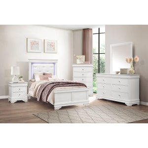Lana Twin Bed WHITE
