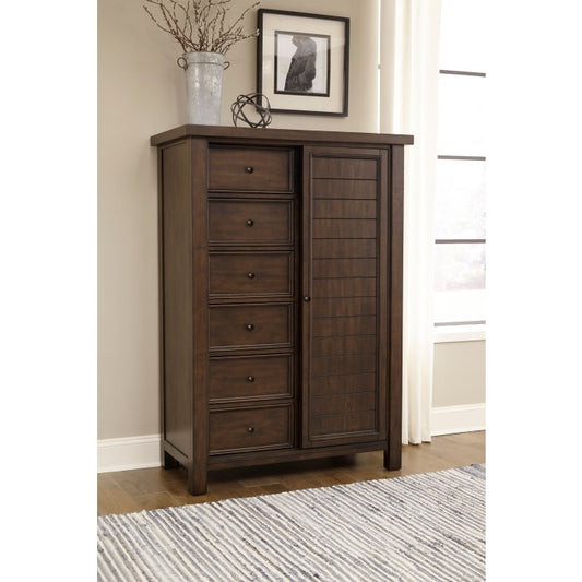 Logandale Door Chest BROWN