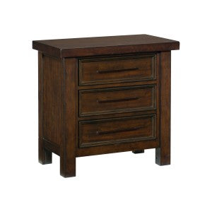 Logandale Night Stand BROWN