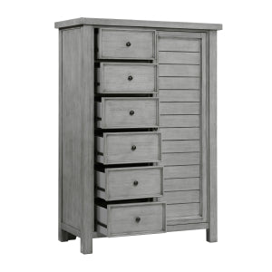Logandale Door Chest ANTIQUE GREY