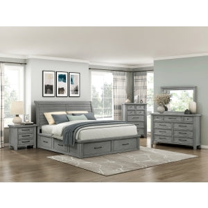 Logandale Dresser Mirror ANTIQUE GREY