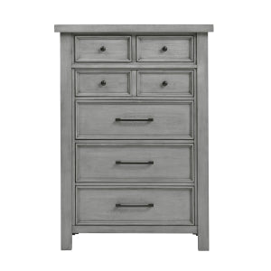 Logandale 5 Drawer Chest ANTIQUE GREY
