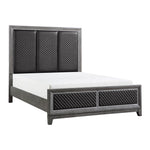 West End Queen Bed GREY