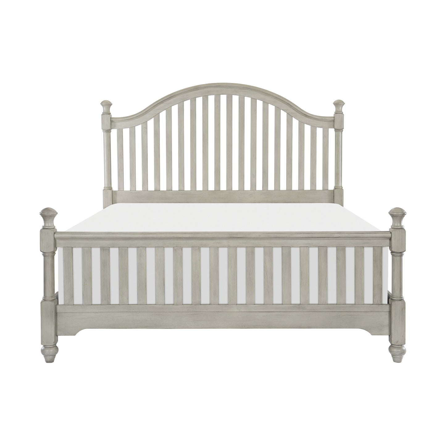 Mossbrook Queen Bed LITE GREY