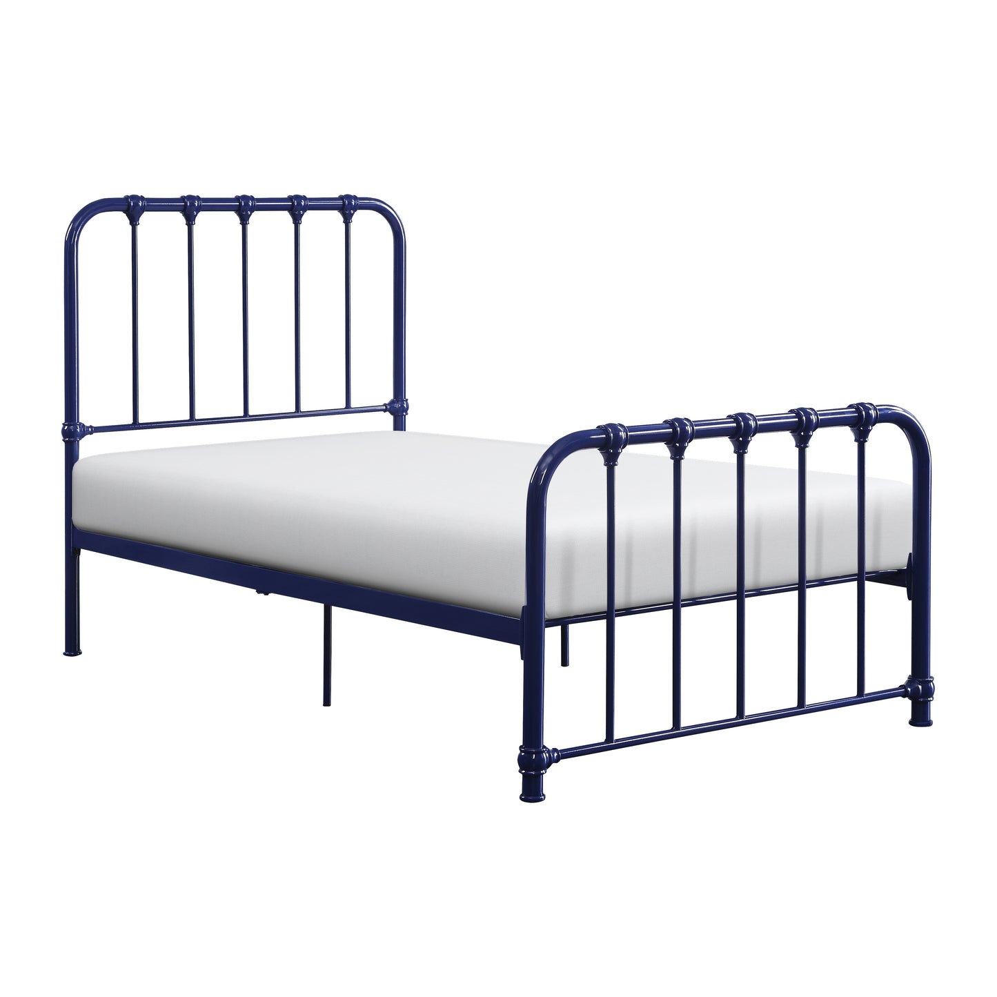 Bethany Twin Platform Bed BLUE