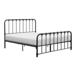 Bethany Queen Platform Bed DARK BRONZE