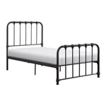Bethany Twin Platform Bed DARK BRONZE