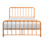 Bethany Queen Platform Bed ORANGE