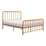 Bethany Queen Platform Bed ORANGE