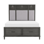 Wittenberg Queen Storage Platform Bed GREY