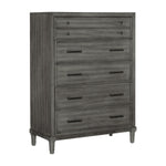 Wittenberry 5 Drawer Chest GREY