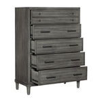 Wittenberry 5 Drawer Chest GREY