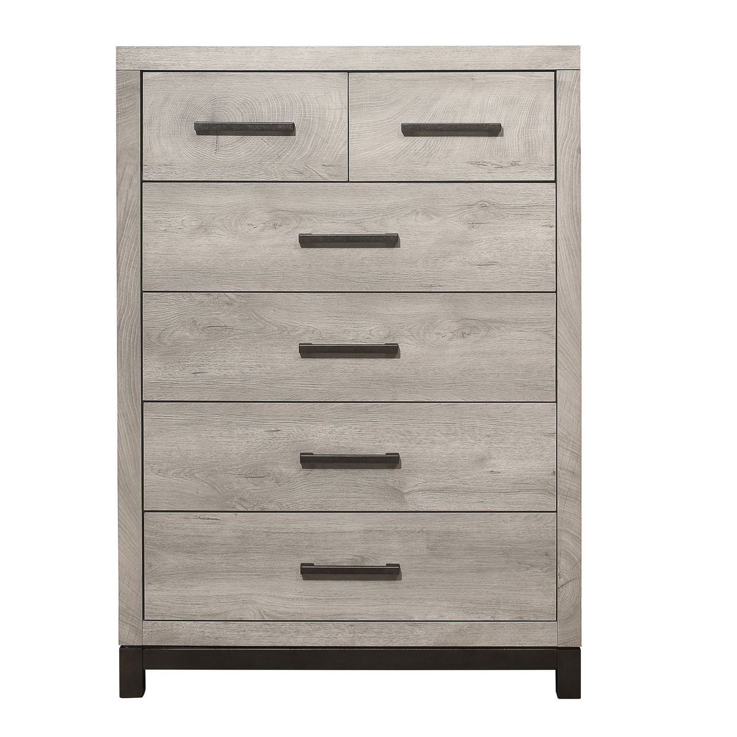Zephyr 5 Drawer Chest LITE GREY