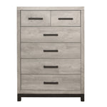 Zephyr 5 Drawer Chest LITE GREY
