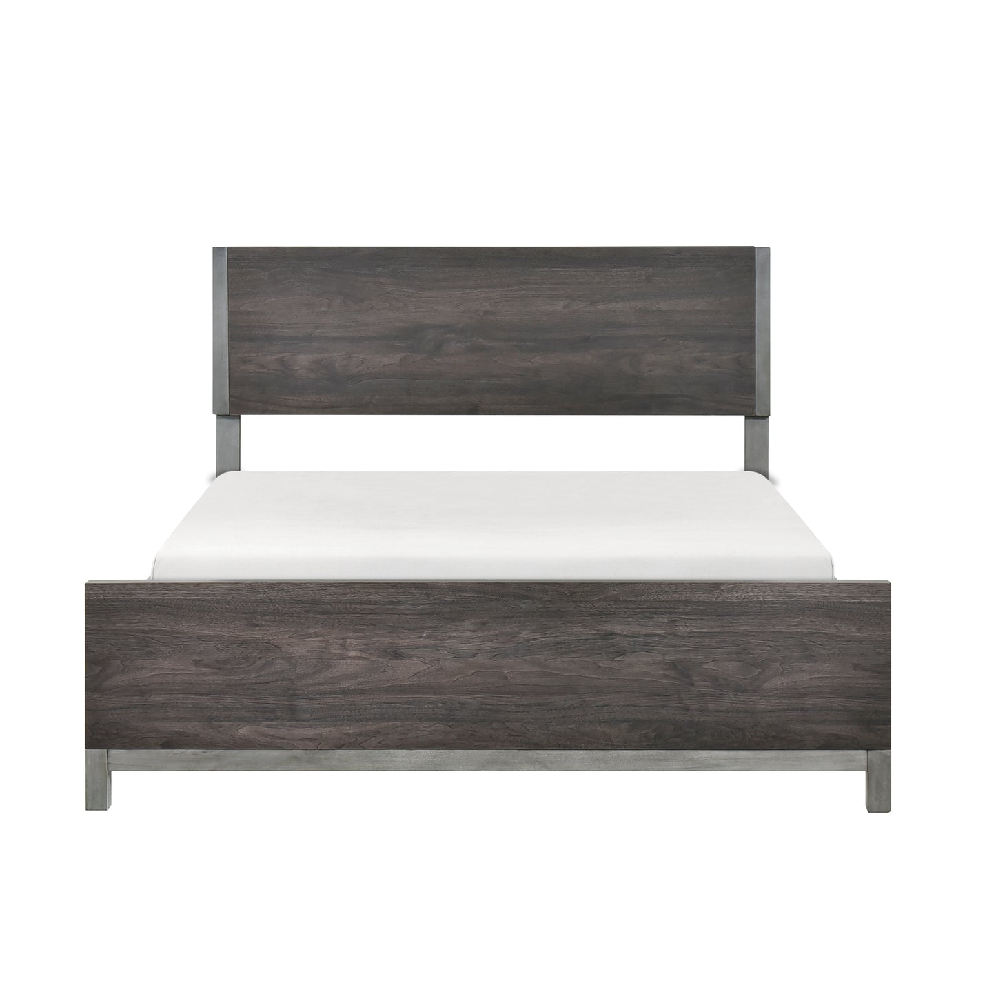 Zephyr Queen Bed DARK GREY