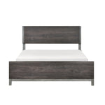Zephyr Queen Bed DARK GREY