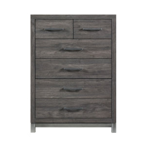 Zephyr 5 Drawer Chest BROWNISH GREY