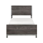 Zephyr Twin Bed BROWNISH GREY