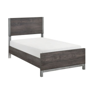 Zephyr Twin Bed BROWNISH GREY