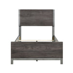 Zephyr Twin Bed BROWNISH GREY