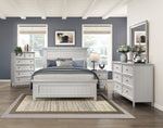 Donahue Queen Bed OFF WHITE
