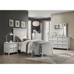 Twin Donahue Bed OFF-WHITE