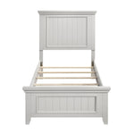 Twin Donahue Bed OFF-WHITE