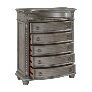 Bennington 5 Drawer Chest GREY