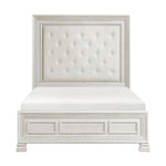 Theodora Queen Bed PEARL WHITE