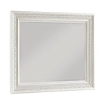 Theodora Dresser Mirror PEARL WHITE
