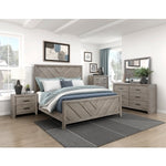 Silas Dresser Mirror GREY