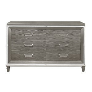 Tamsin Dresser SILVER GREY METALLIC