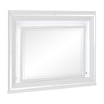 Tamsin Dresser Mirror W/LED-WHITE METALLIC