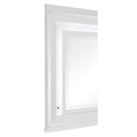 Tamsin Dresser Mirror W/LED-WHITE METALLIC