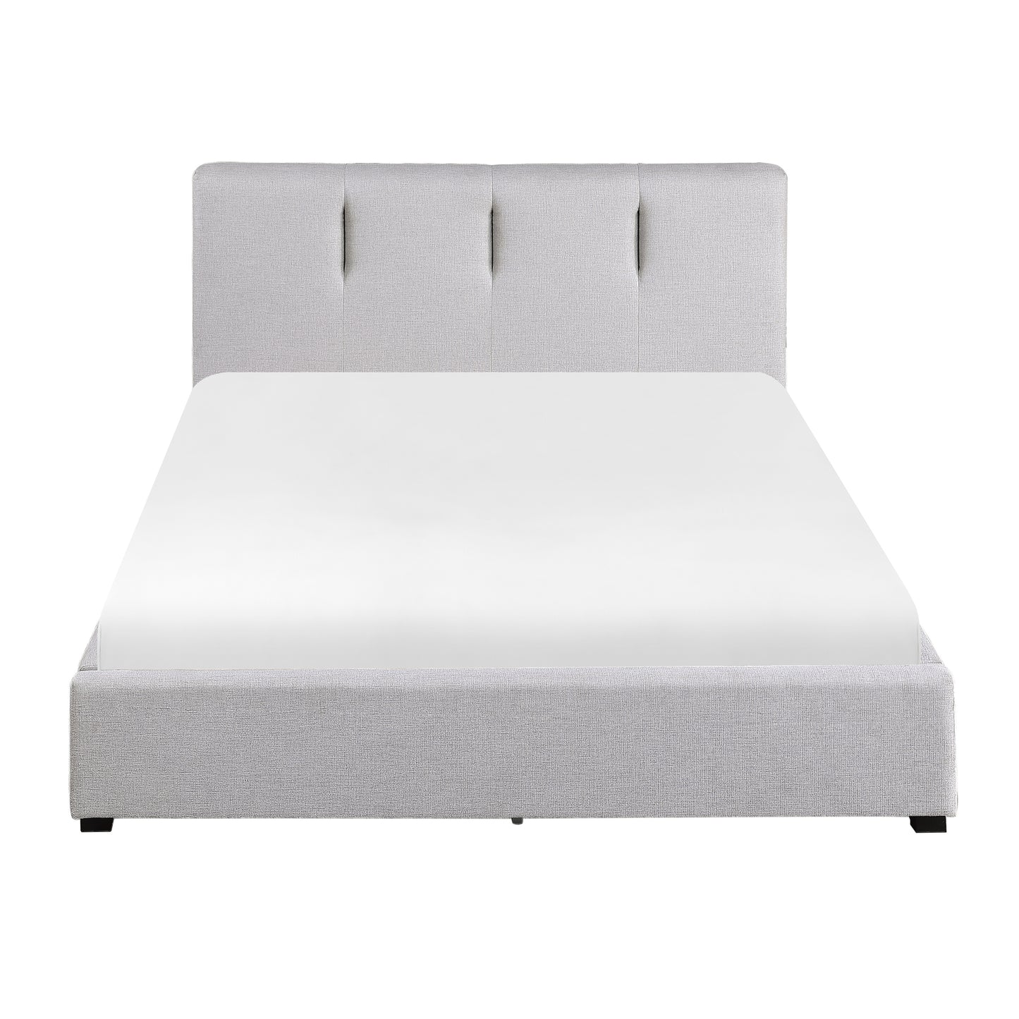 Aitana Queen Storage Platform Bed GREY