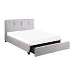 Aitana Queen Storage Platform Bed GREY