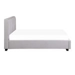 Aitana Queen Platform Bed GREY