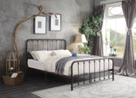 Larkspur Queen Platform Bed DARK BRONZE