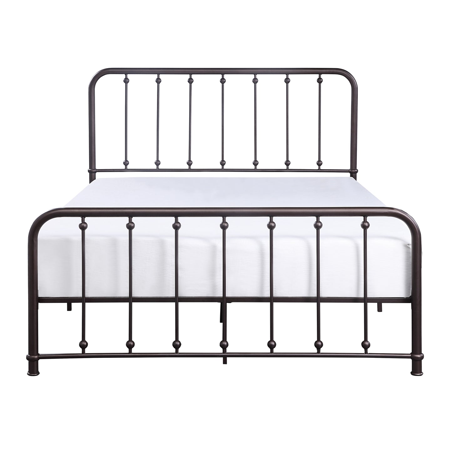 Larkspur Queen Platform Bed DARK BRONZE