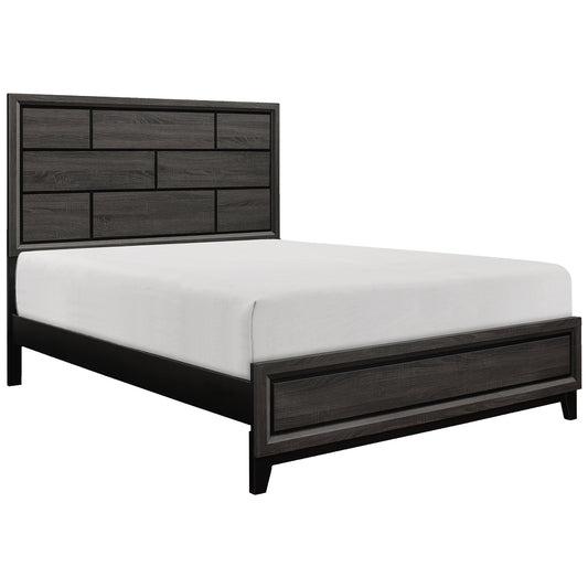 Davi Queen Bed GREY