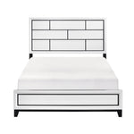 Davi Queen Bed WHITE