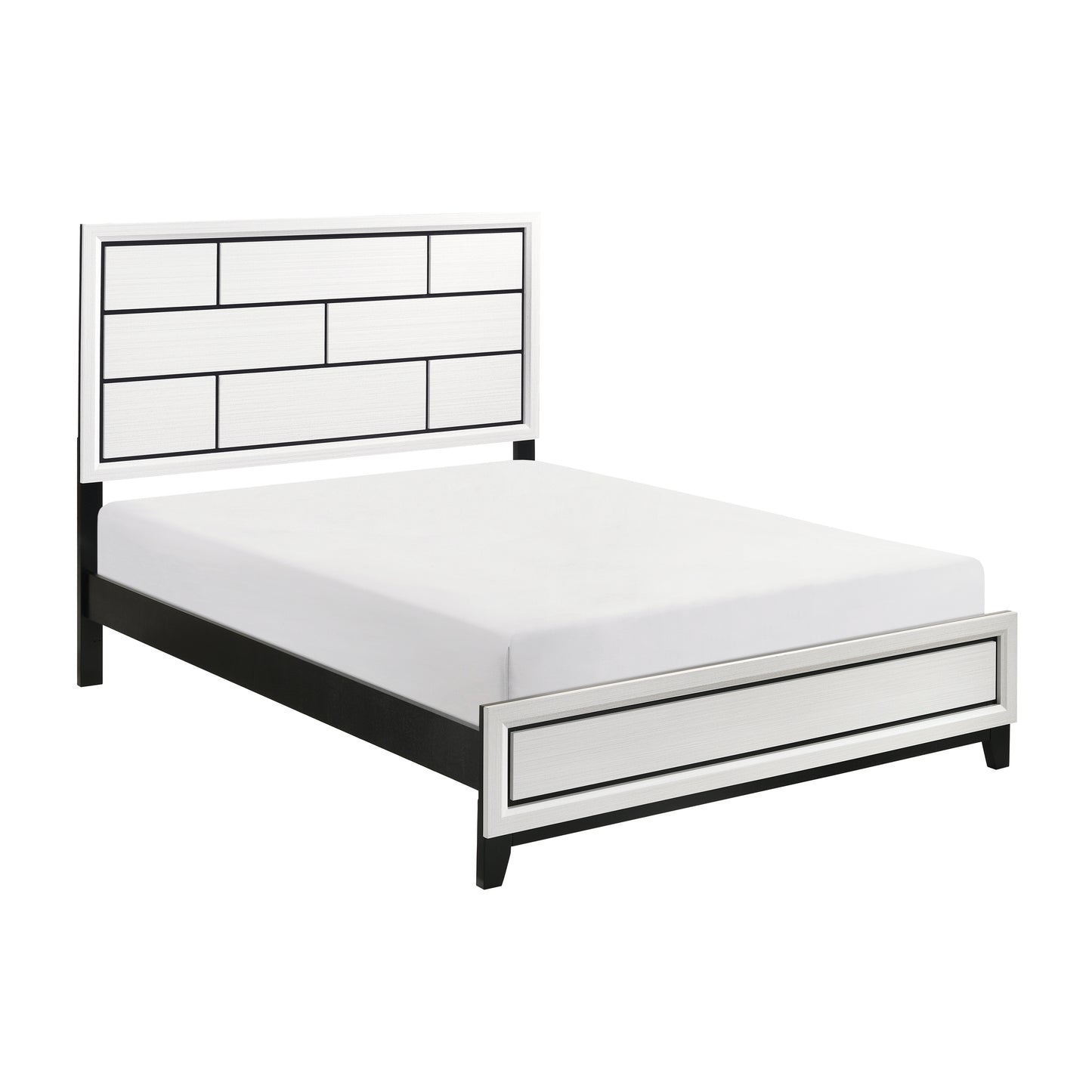 Davi Queen Bed WHITE