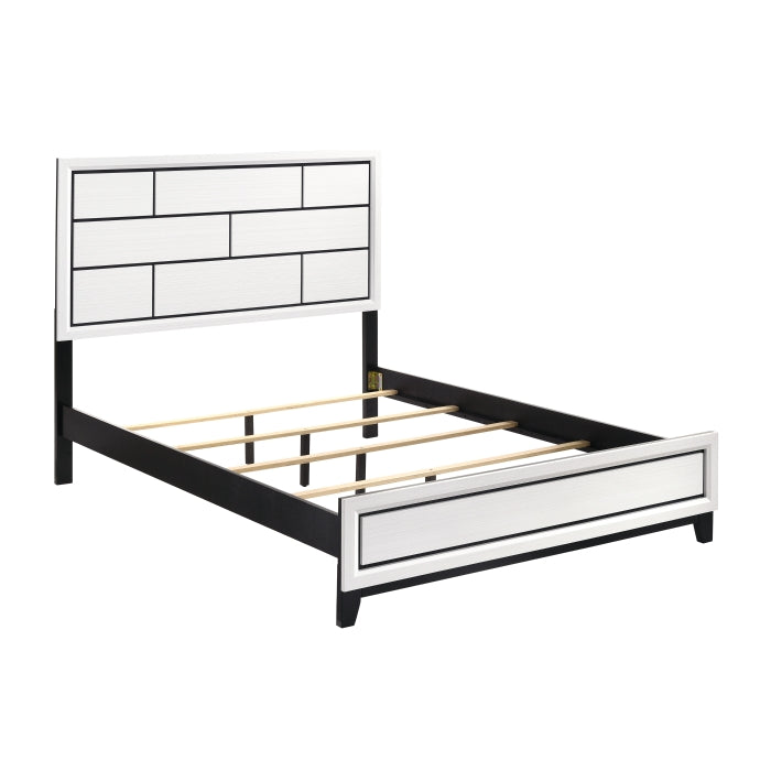 Davi Queen Bed WHITE