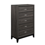 Davi 5 Drawer Chest GREY