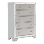 Avondale 5 Drawer Chest SILVER
