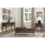 Frazier Park End Table BROWN CHERRY