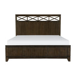 Griggs Queen Bed DARK BROWN