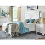 Blair Farm Queen Bed WHITE